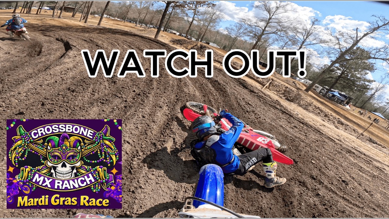 Trouble in Practice and moving up to Unlimited C/D. Crossbones Mardi Gras race weekend.