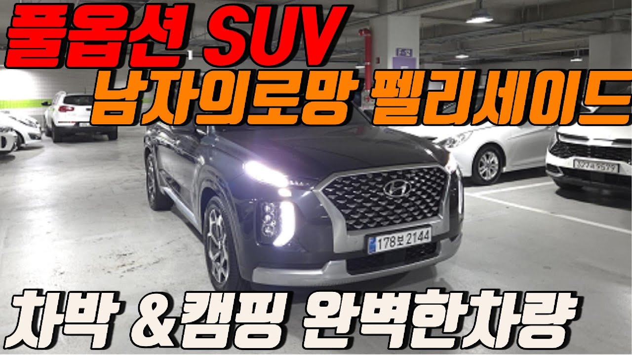패밀리카 끝판왕🔥 팰리세이드 3.8 가솔린 4WD 실물 미쳤다 진짜 풀옵션..!!