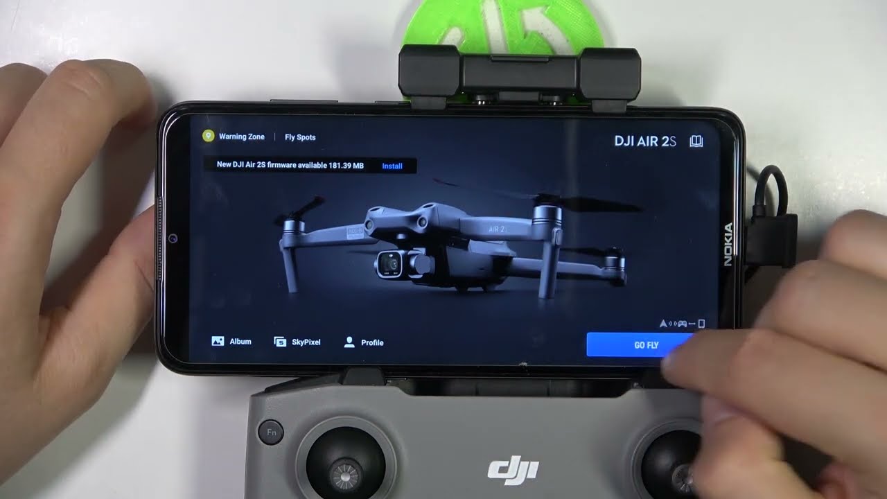Как обновить прошивку на DJI Air 2S?
