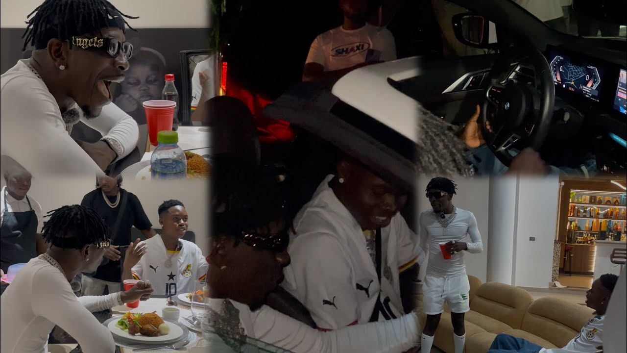 Live: Shatta Wale Hosts Peller in his mansion