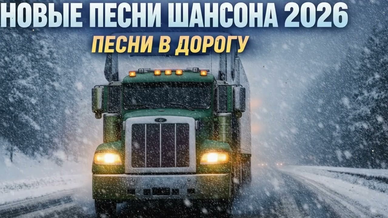 🔥 Русский шансон 2026 🚚💔 Новые хиты – Мама, прости меня, песни для души