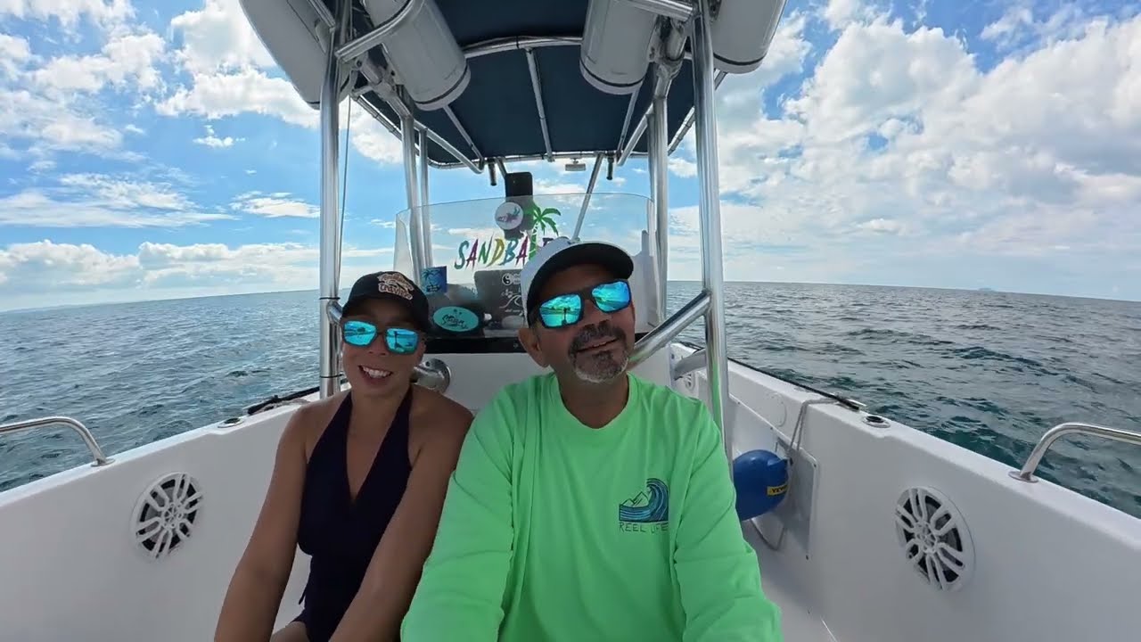 Nos encanta esta Bahía y que mejor lugar para probar el bote.