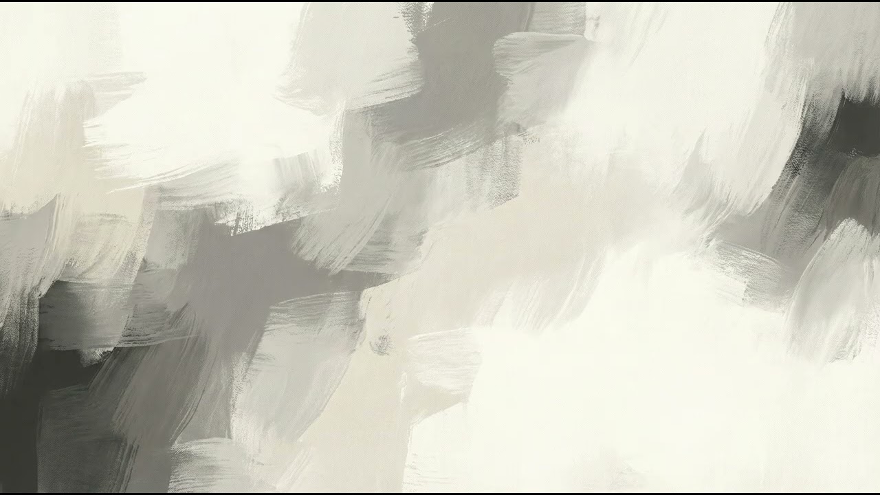 Neutral Abstract Brush Background | Minimalist Idle TV | Calm Ambient Visuals