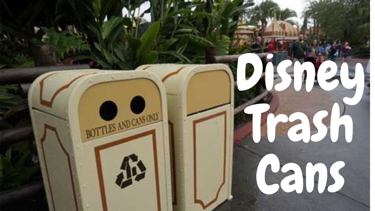 Disney Trash Cans
