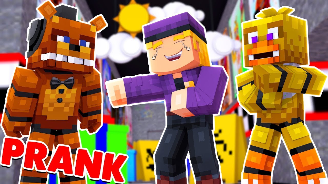 TROLLING Freddy Fazbear! | Minecraft FNAF Roleplay
