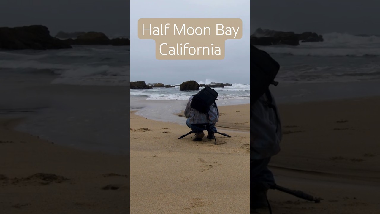 Getting some seascapes at Half Moon Bay #photography #halfmoonbay #beach #digitalcamera
