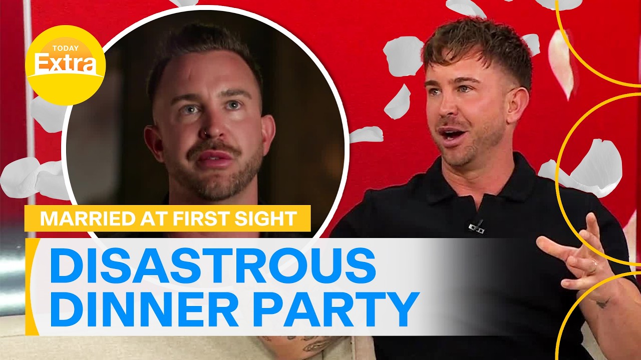Disastrous dinner party for one of the most popular couples on MAFS | Today Show Australia