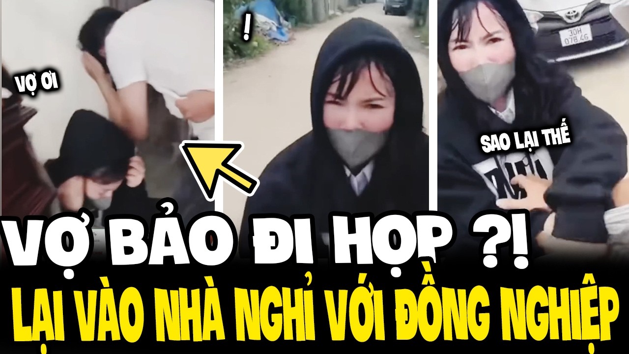 VỢ bảo đi họp, CHỒNG bám theo thấy vào VỢ vào NHÀ NGHỈ với ĐỒNG NGHIỆP | TIN 3 PHÚT