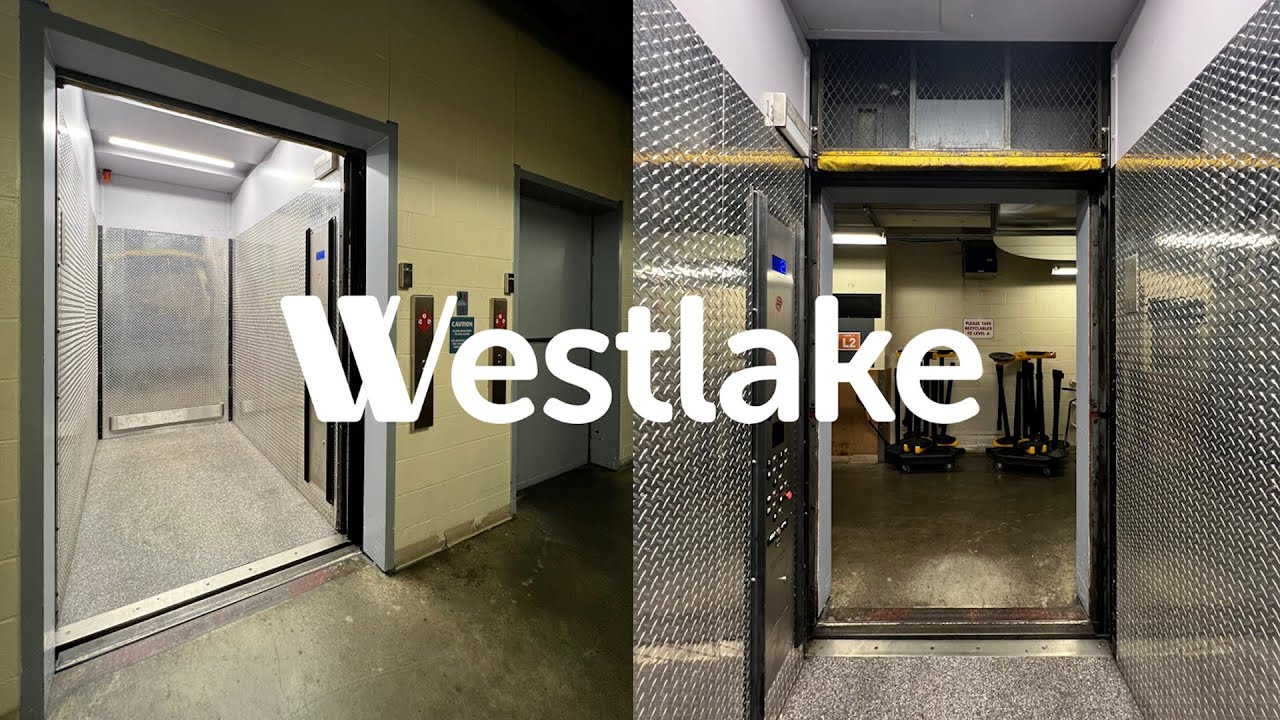Montgomery (mb. ThyssenKrupp) Traction Freight Elevators - Westlake Center - Seattle, WA