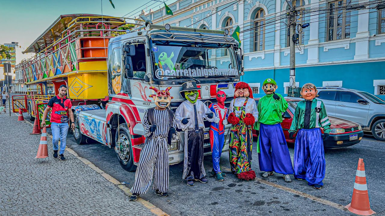 PASSEI UM DIA COM A CARRETA DA ALEGRIA BIG STAR MANIA (TASD) EM PARÁ DE MINAS - MG.