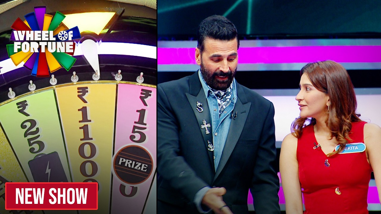 Akshay Kumar | Akshay Kumar ने इस female को क्यों कहा- ‘माल कितना है, ये देखिए’? | Wheel of Fortune