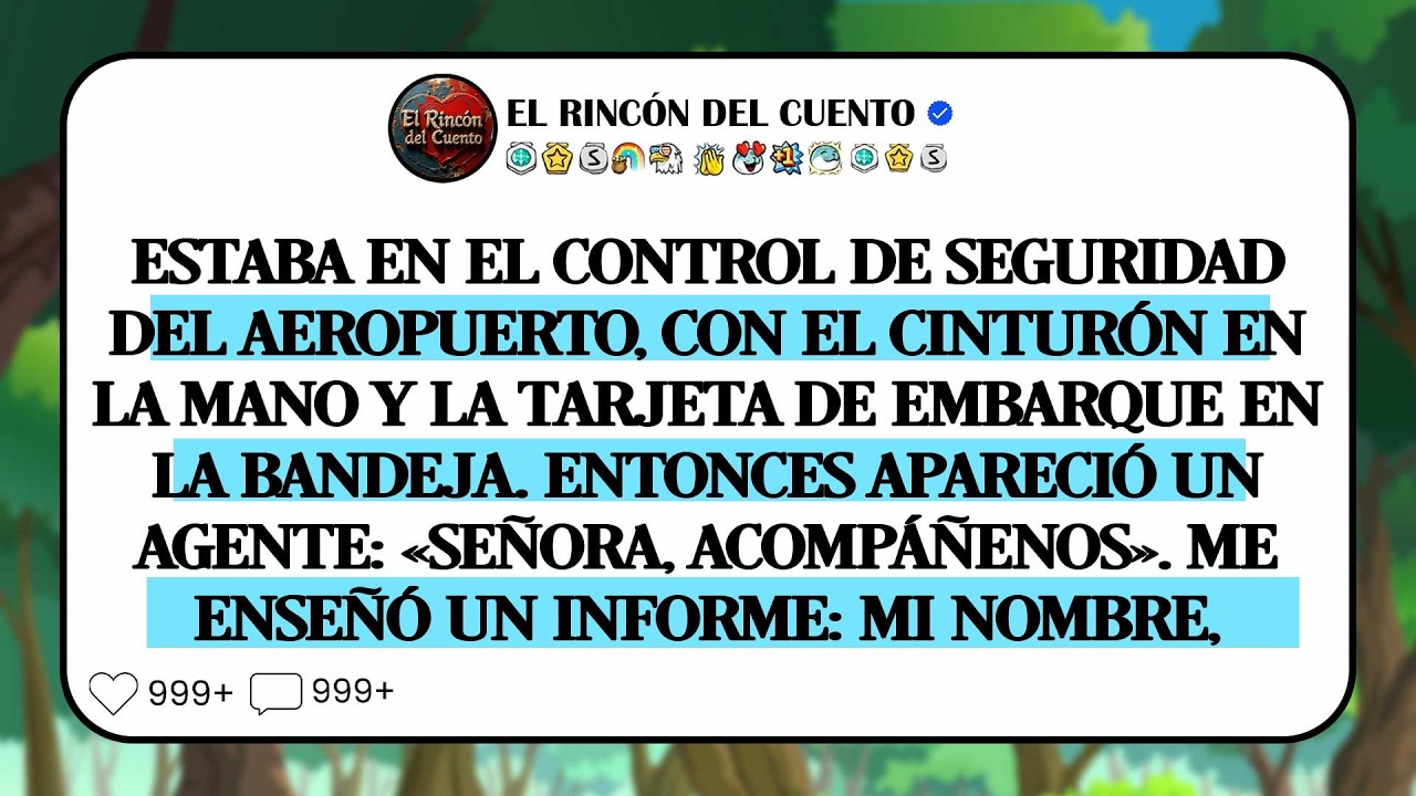 Por La Mentira De Mis Padres, La Policía Me Paró En El Aeropuerto. Querían Mi Herencia.