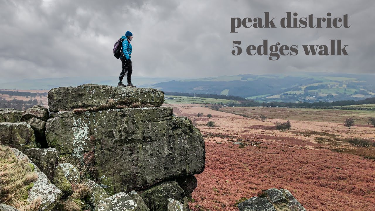 Peak District 5 Edges Walk | Froggatt, Curbar, Baslow, White & Flask Edge