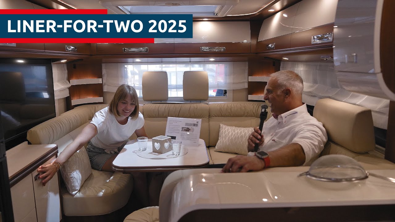 ✨ Liner for Two 2025: Exklusiver Einblick vom Caravan Salon – Das perfekte Reisemobil für Zwei!