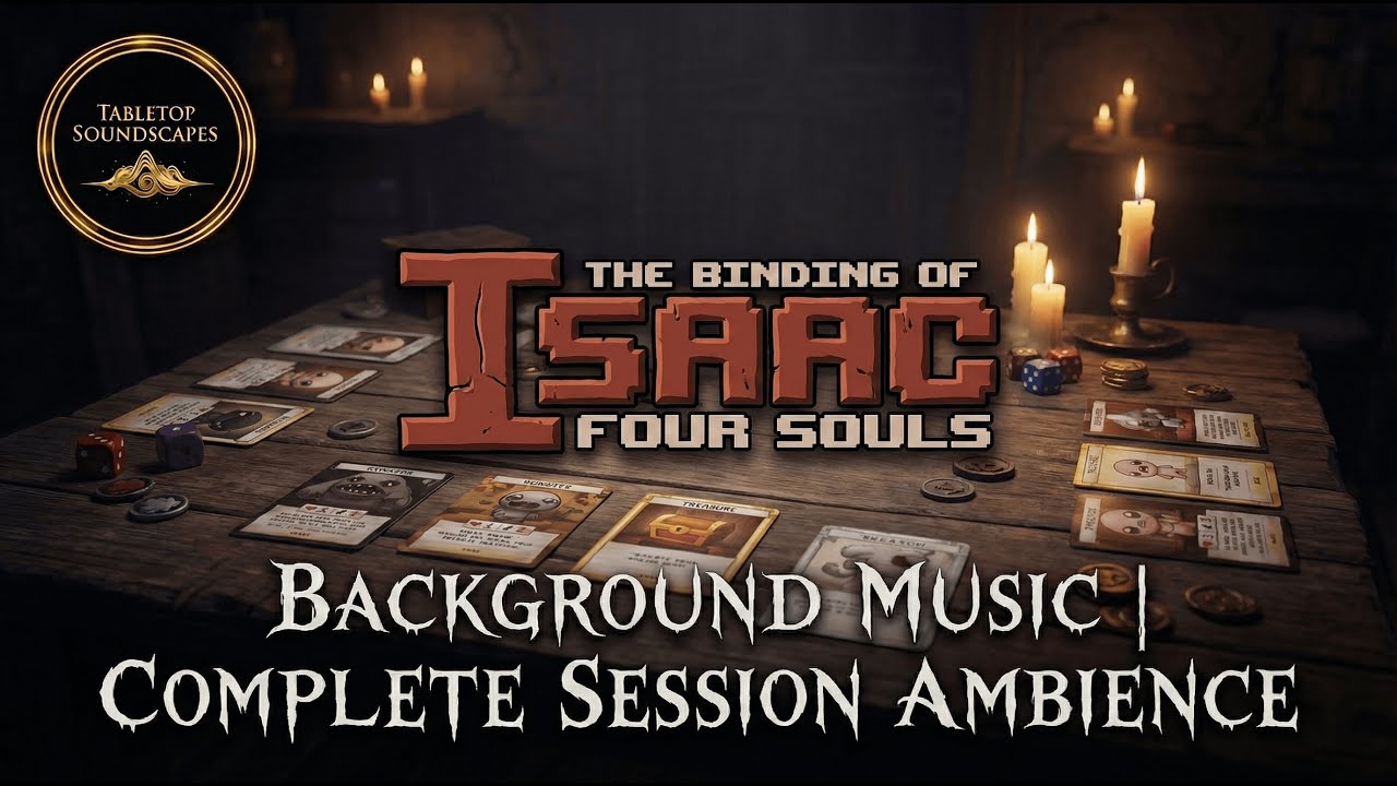 Binding of Isaac Four Souls Background Music | Dark Card Game Ambience