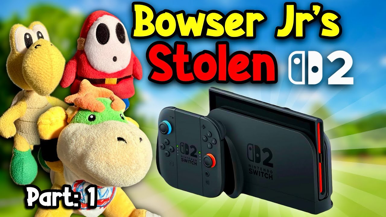 KJH Productions: Bowser Jr’s Stolen Nintendo Switch 2! | Pt: 1 |
