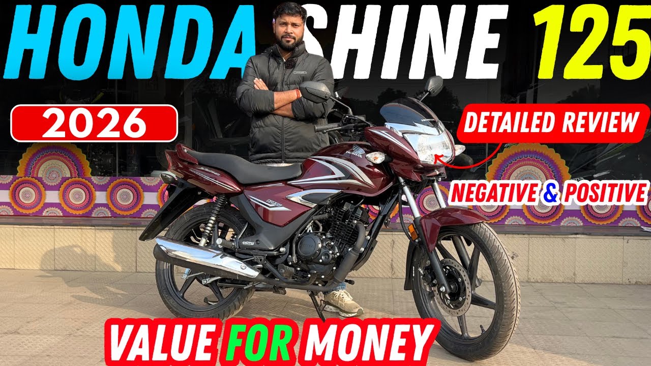 Ye Hai 💪 All New 2026 Honda shine 125 | Features Price Details Review 