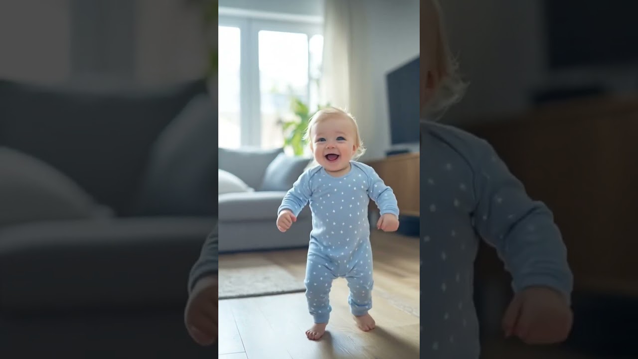 Adorable Newborn Dancing | Holiday Family Moments