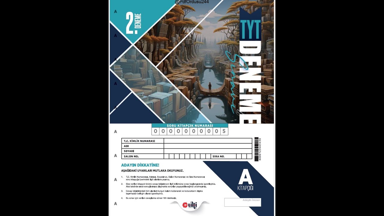 Ulti Yayınları TYT-2 Denemesi Geometri Çözümü