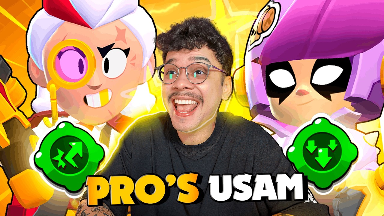 7 ACESSÓRIOS QUE *SÓ OS PROS* USAM no BRAWL STARS.... e o motivo!