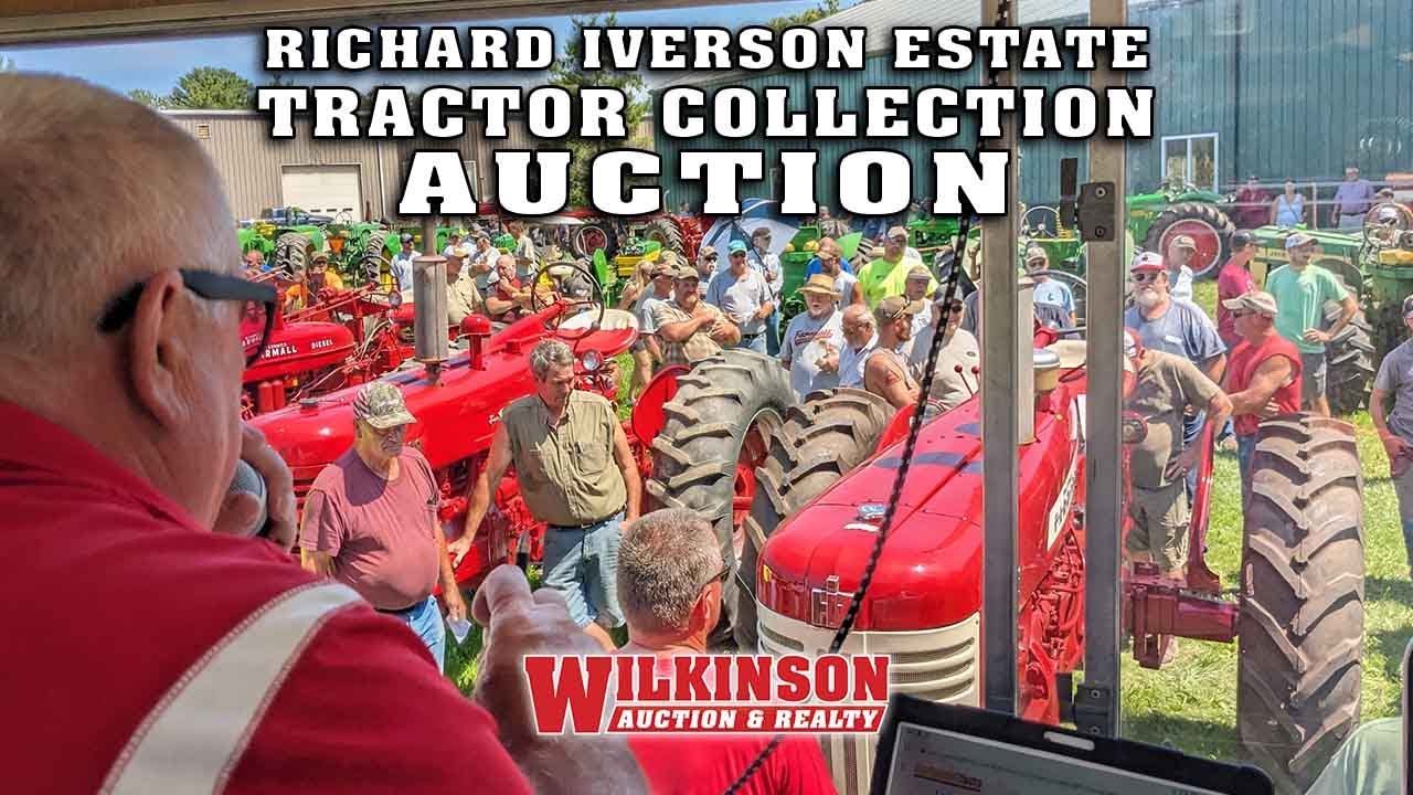 Auction Day: Iverson Estate Tractor Collection (7/28/23)