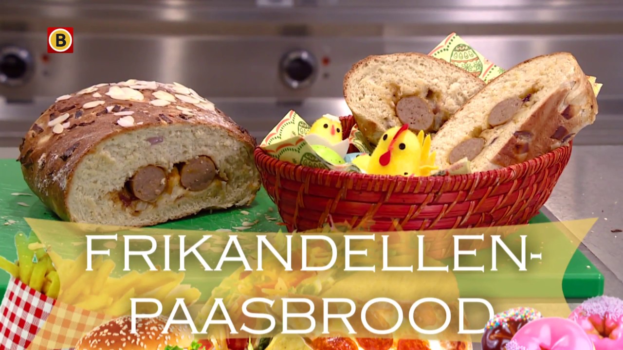 Betty maakt een frikandellenpaasbrood voor alle spijshaters