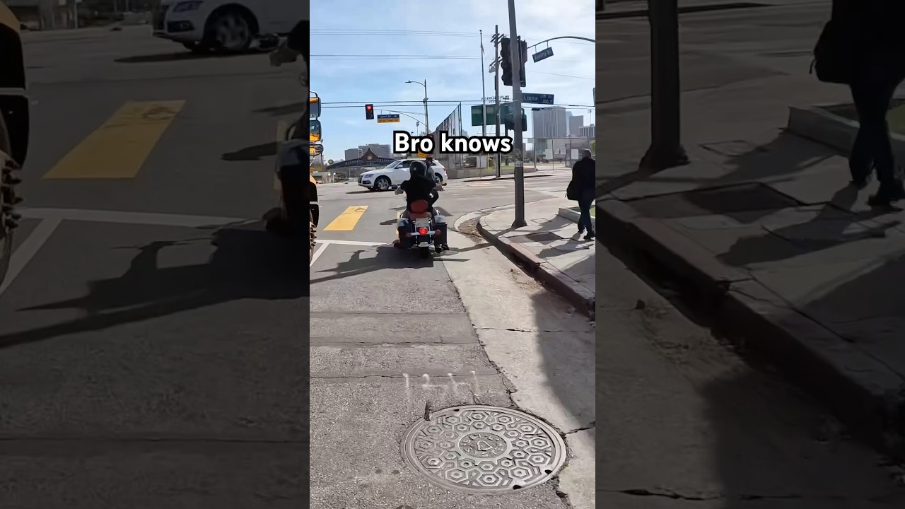 Perfect motorcycle parking 🅿️ #harleydavidson #parking #losangeles #2025
