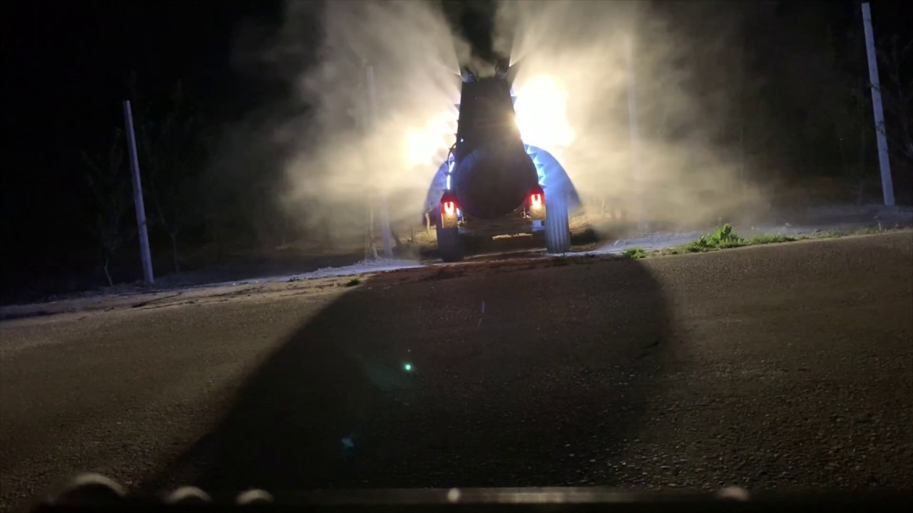 Night spraying with IDEAL Perfection