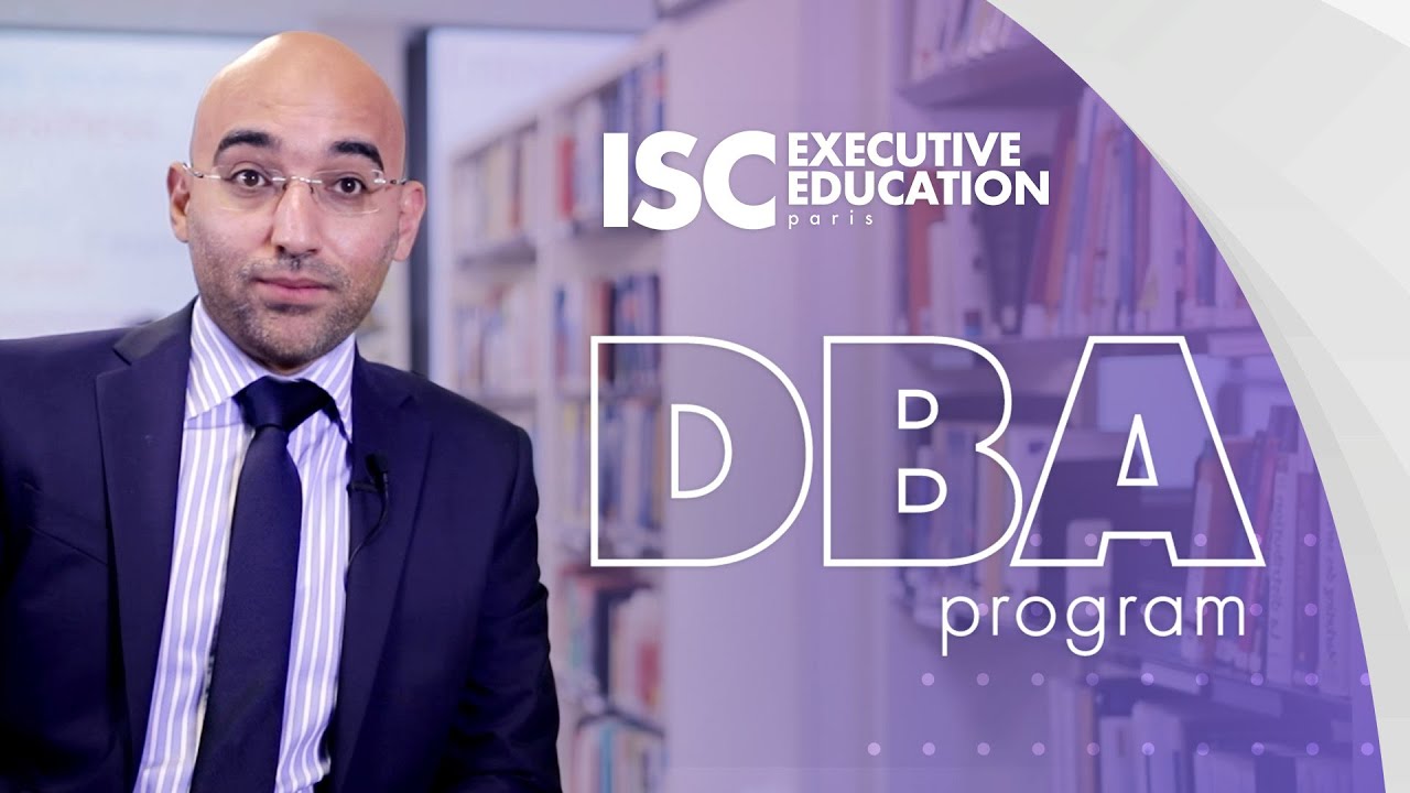 Presentation of the DBA program - Karim Ben Slimane, DBA Program Director