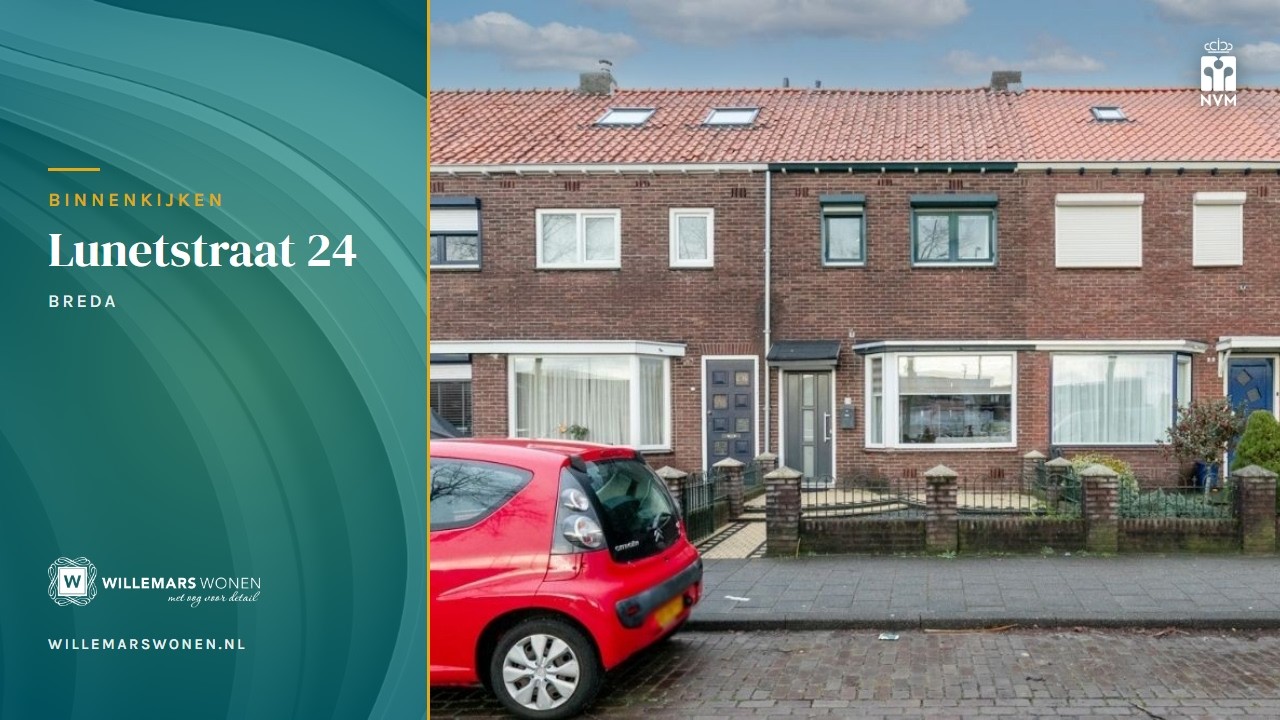 Karakteristieke woning | Lunetstraat 24 Breda