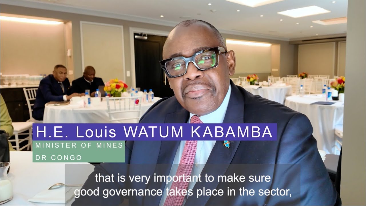 #CobaltInsights: Investing in the DRC’s Mineral Wealth | H.E. Louis Watum, Minister of Mines, DRC