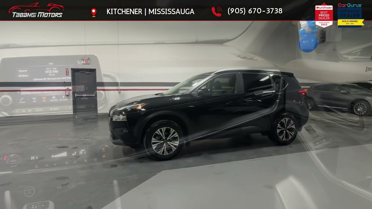 2023 Nissan Rogue Black 34614 KMs, Stock- 18947