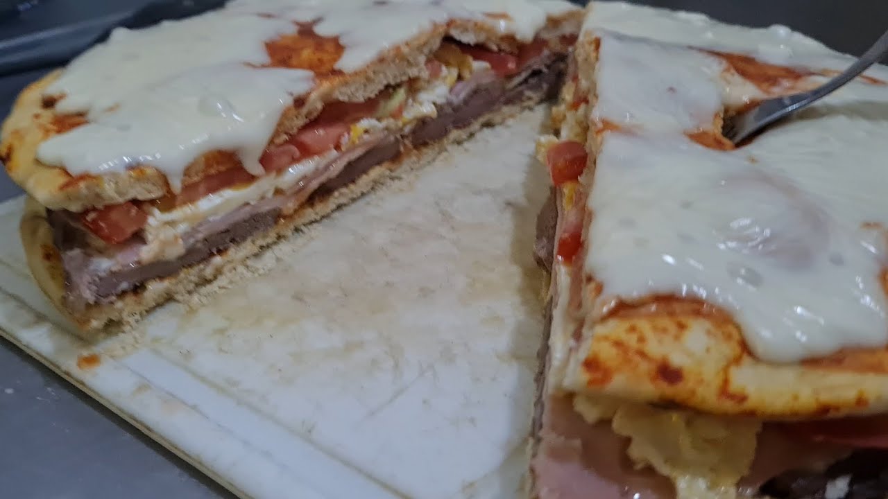 les muestro como hacer pizza lomo🥰