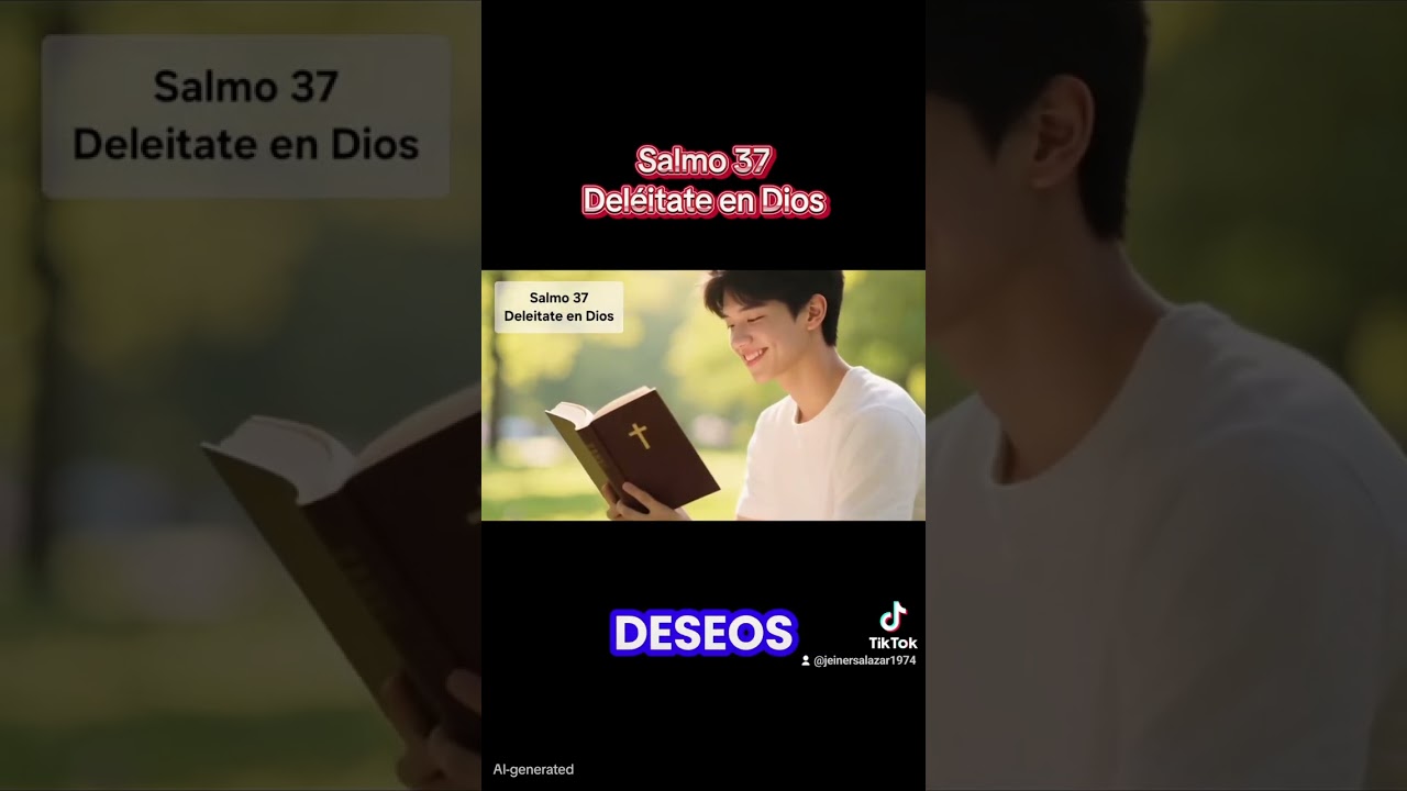 Salmo 37 Deléitate en Dios