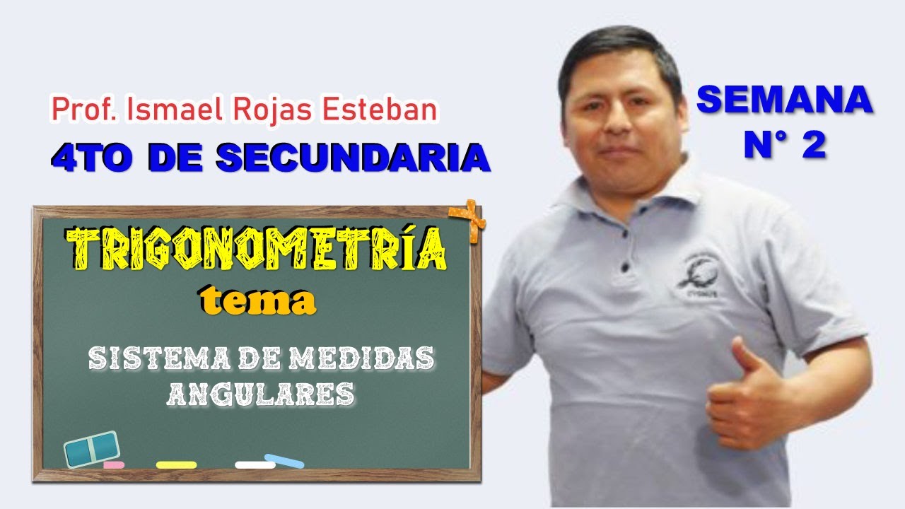 SISTEMA DE MEDIDAS ANGULARES - SEGUNDA PARTE-