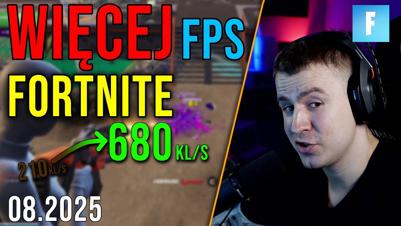 Jak mieć więcej FPS w Fortnite? 😲 Optymalizacja na sierpień 2025 &ndash; DZIAŁA! 🔧
