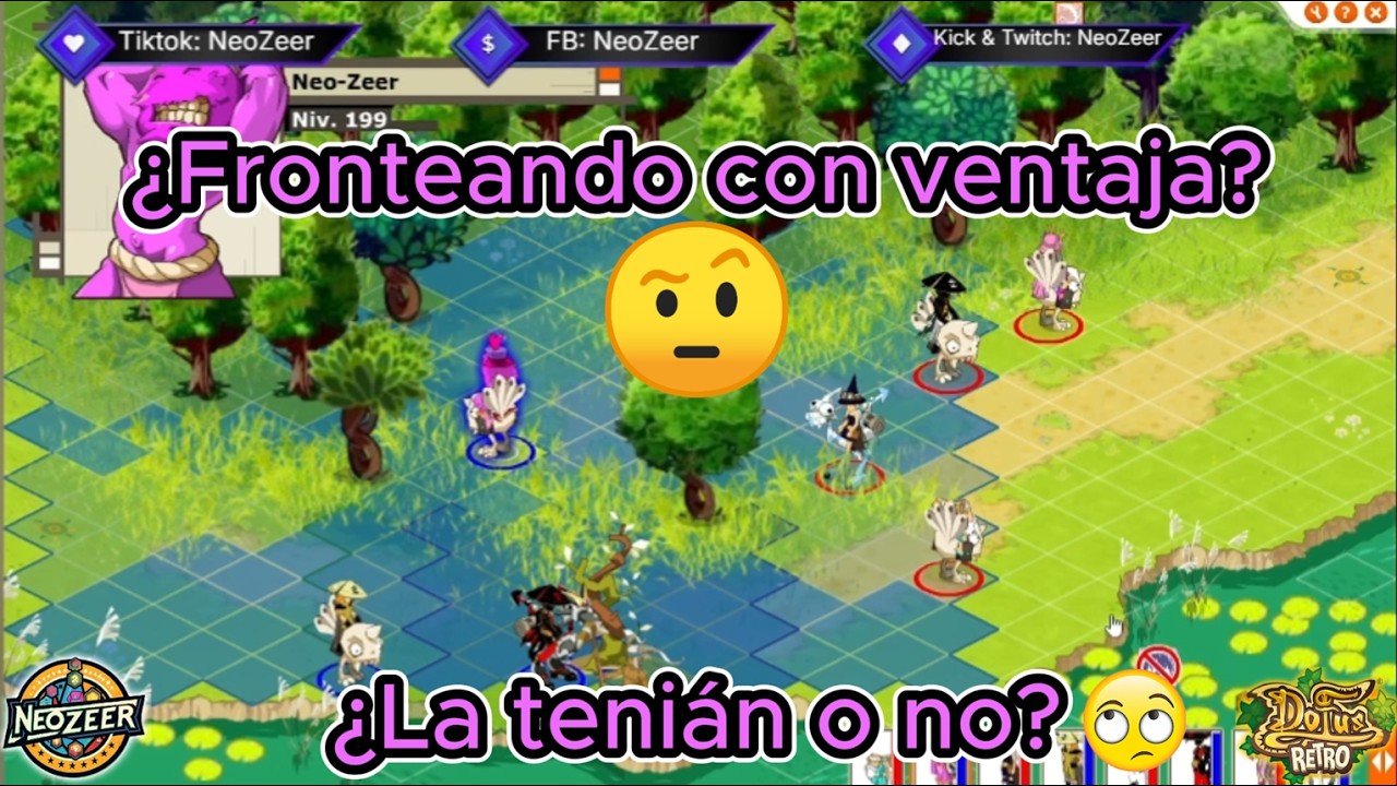 Defensa Recaudador: 3 Veteranos -Vs- Ironia 4 (Dofus Retro)