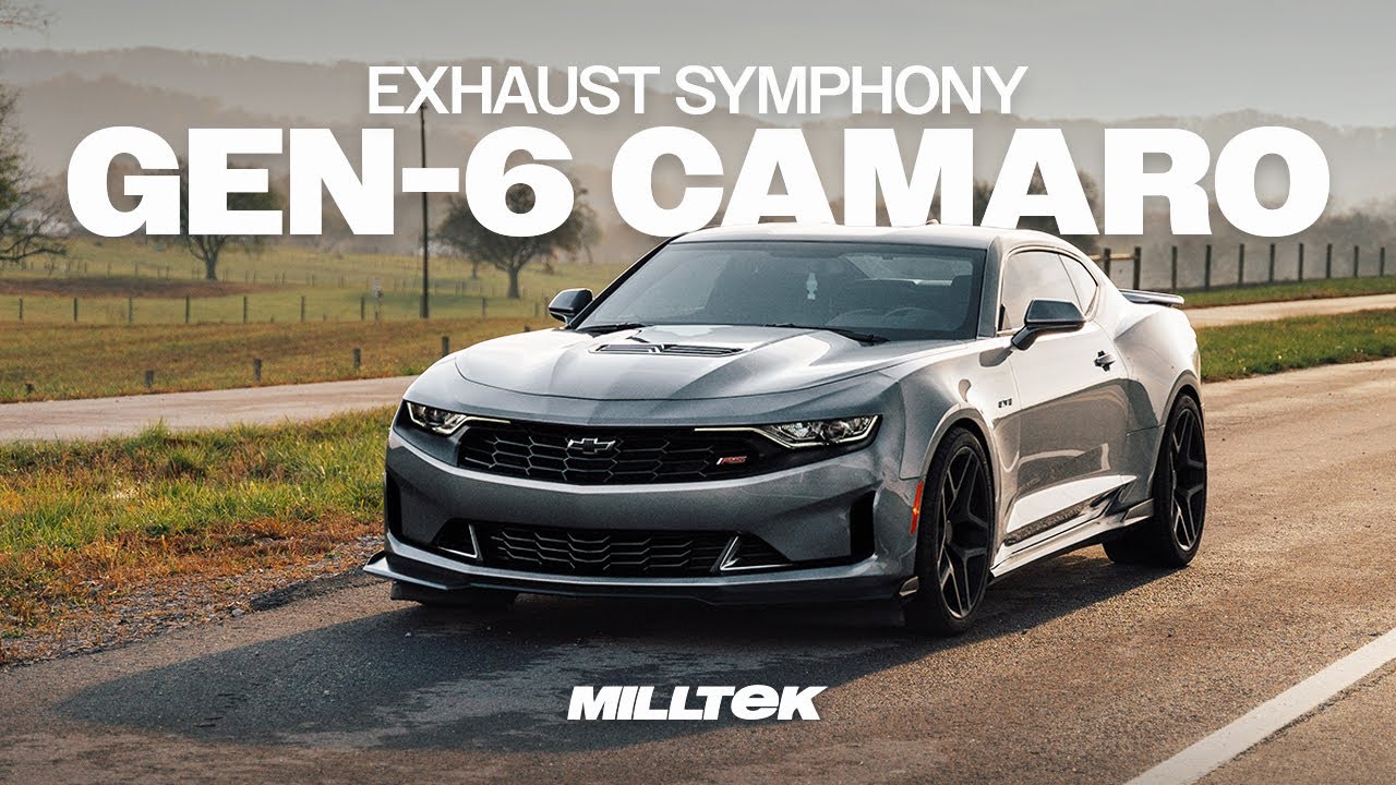 6th Gen Camaro Milltek Cat-Back: Sound and Install