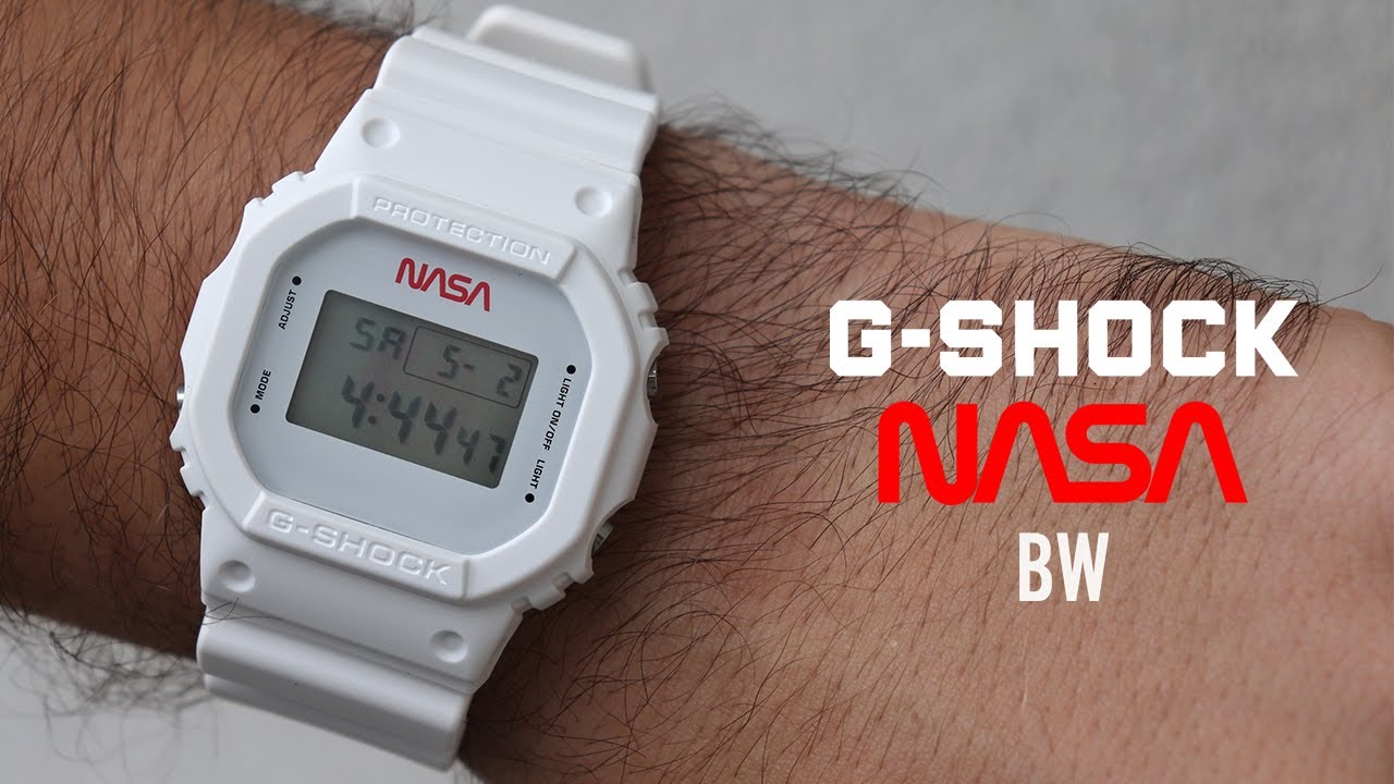 NASA G-Shock Square Special Edition - Unboxing - DW5600