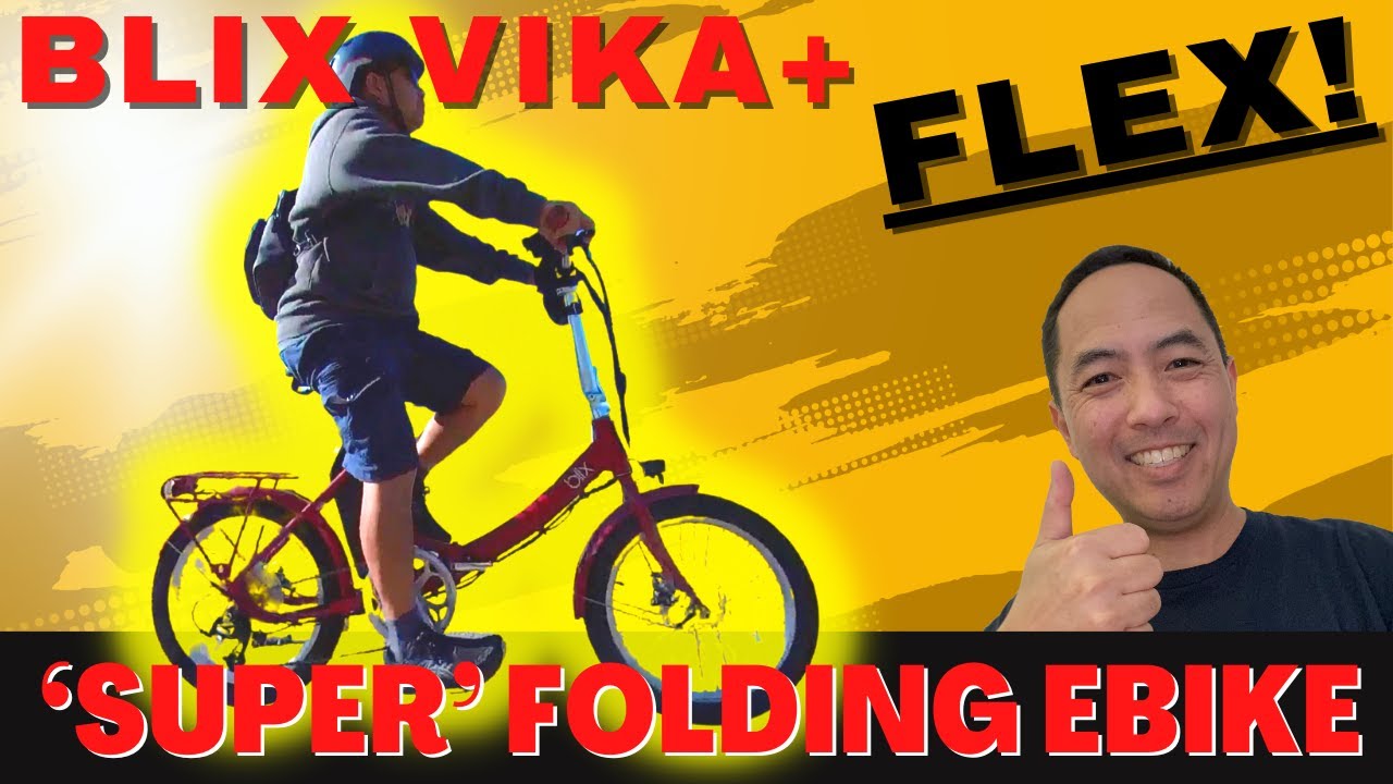 BLIX VIKA FLEX+ - Fits Easily in the Trunk of My Car & Rides Like A Champ!