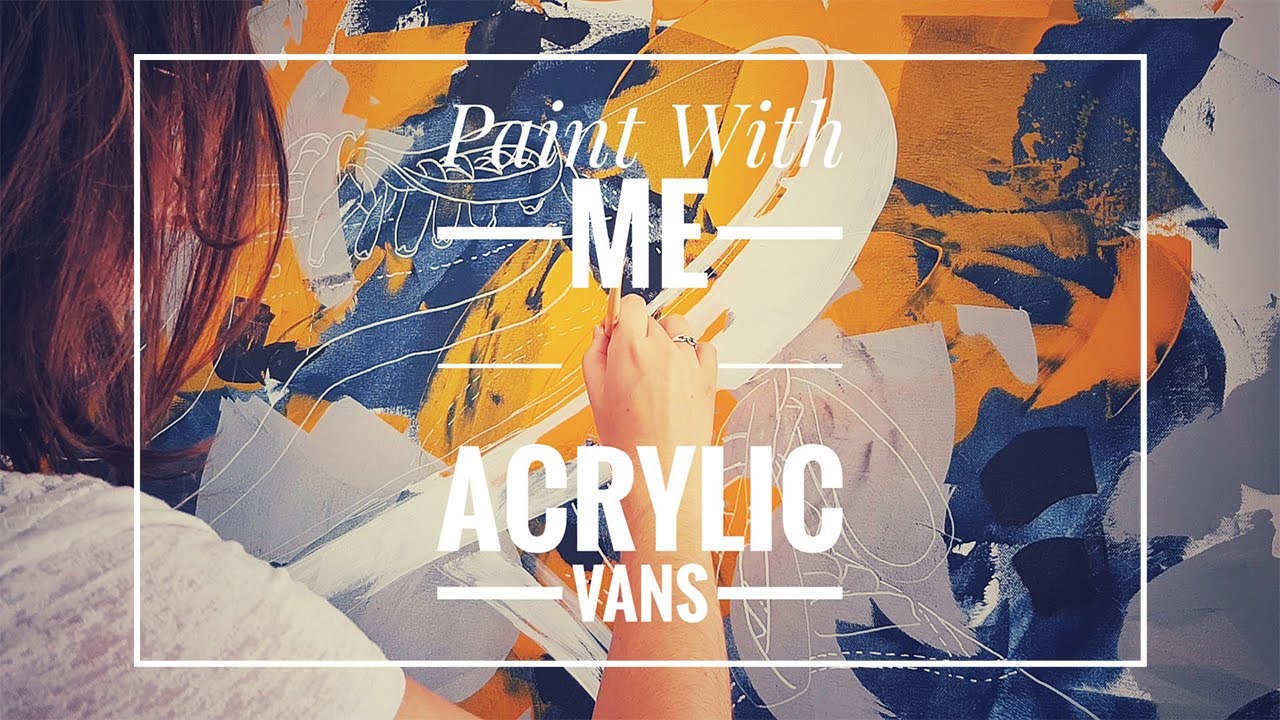 Je te partage la réalisation d'une toile grand format!