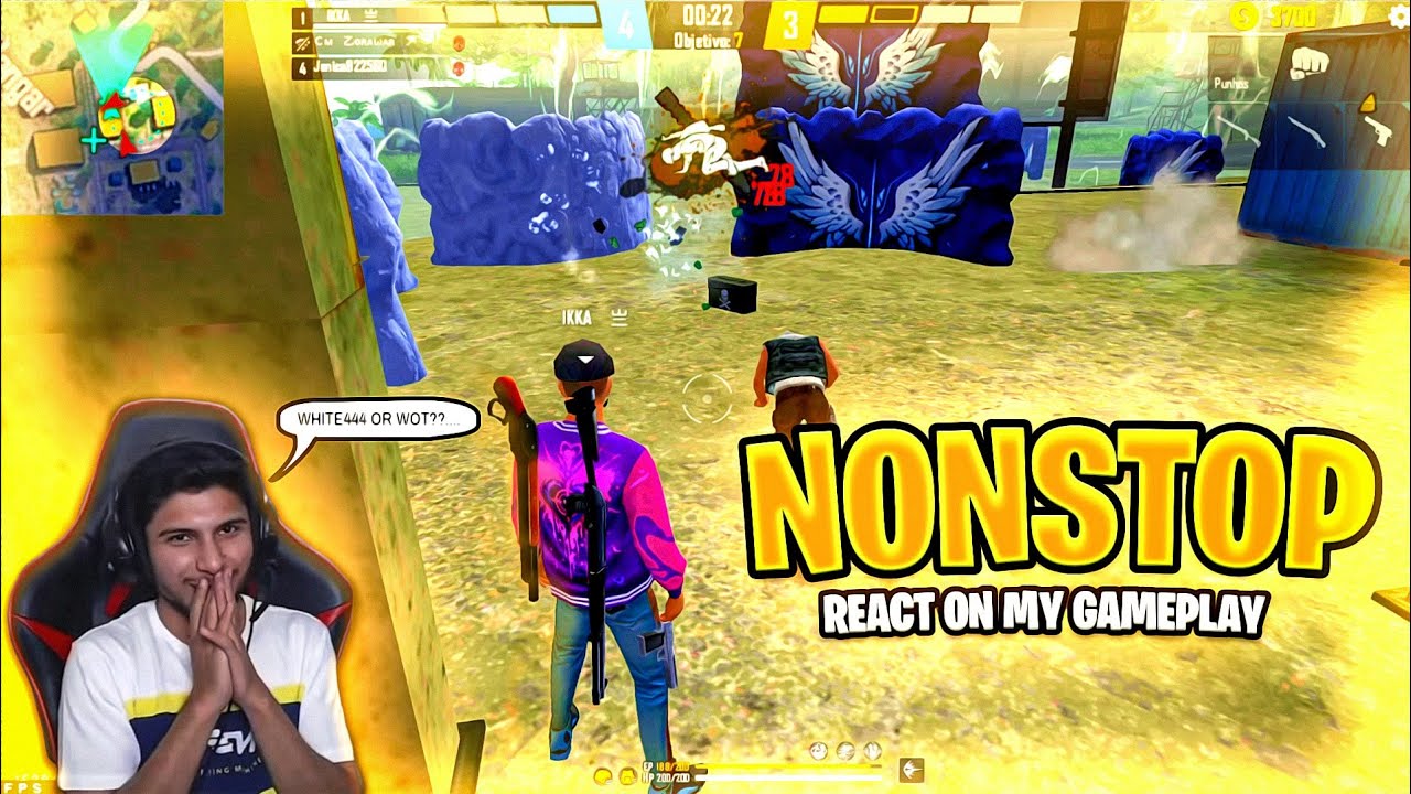 @NonstopGaming_ Live Reaction On My Gameplay || IKKA BHAI 👽