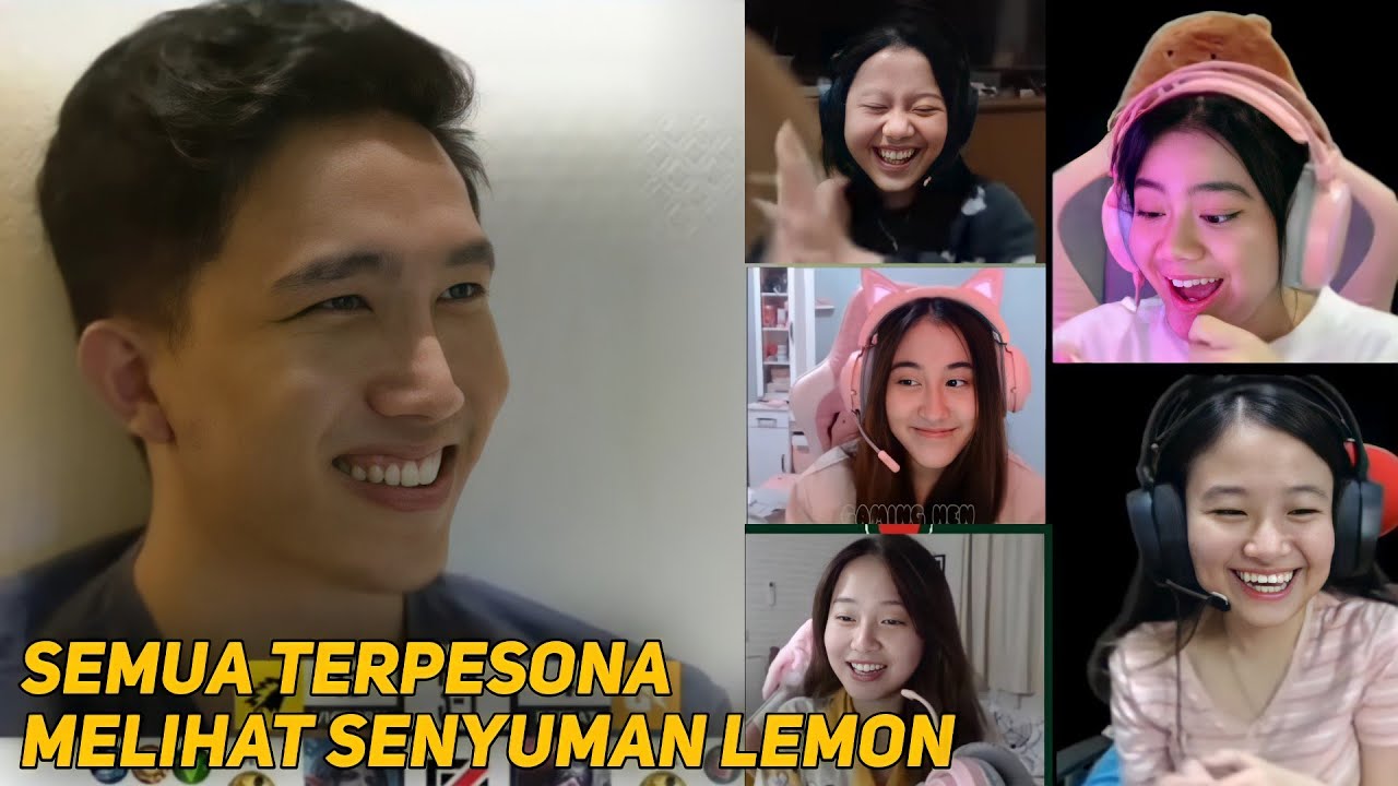 Reaksi Ladies Melihat Senyuman Lemon - Auto Meleleh