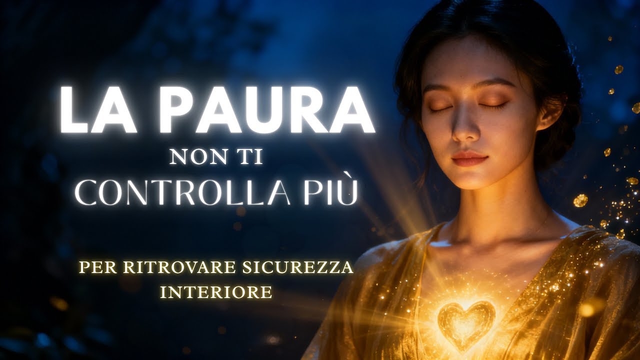 Ansia e Paura : Ora puoi Guarire🌙 Meditazione guidata notturna 🌌 Notte Dorata