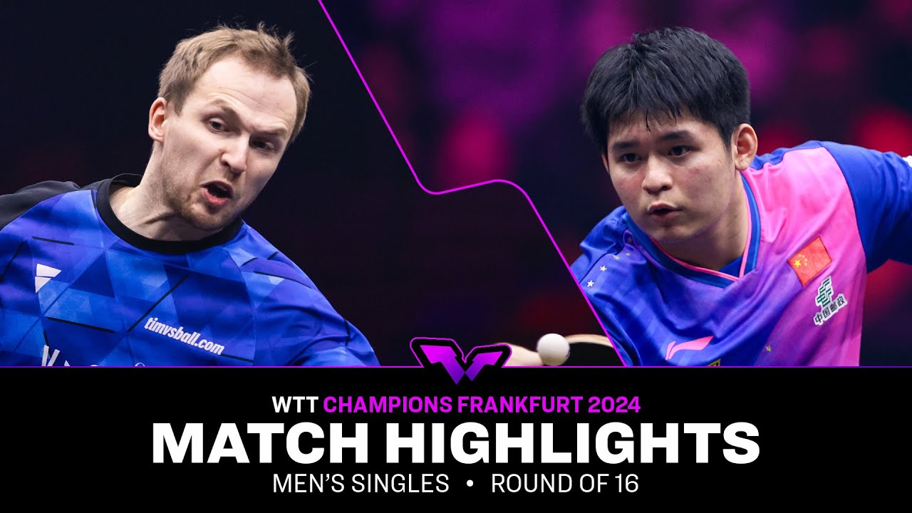 Benedikt Duda vs Lin Shidong | MS R16 | WTT Champions Frankfurt 2024