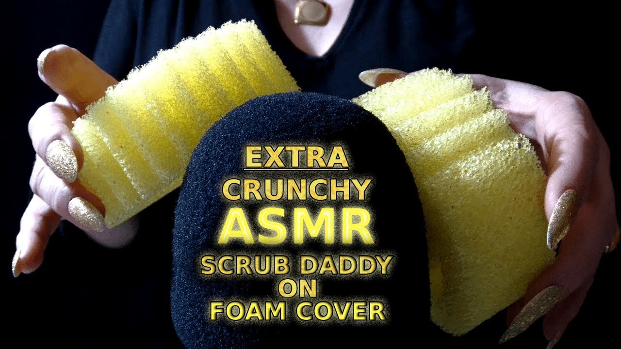 Sponges ASMR | Really SATISFYING & EXTRA CRUNCHY Scrub Daddy Sponges vs Foam Cover