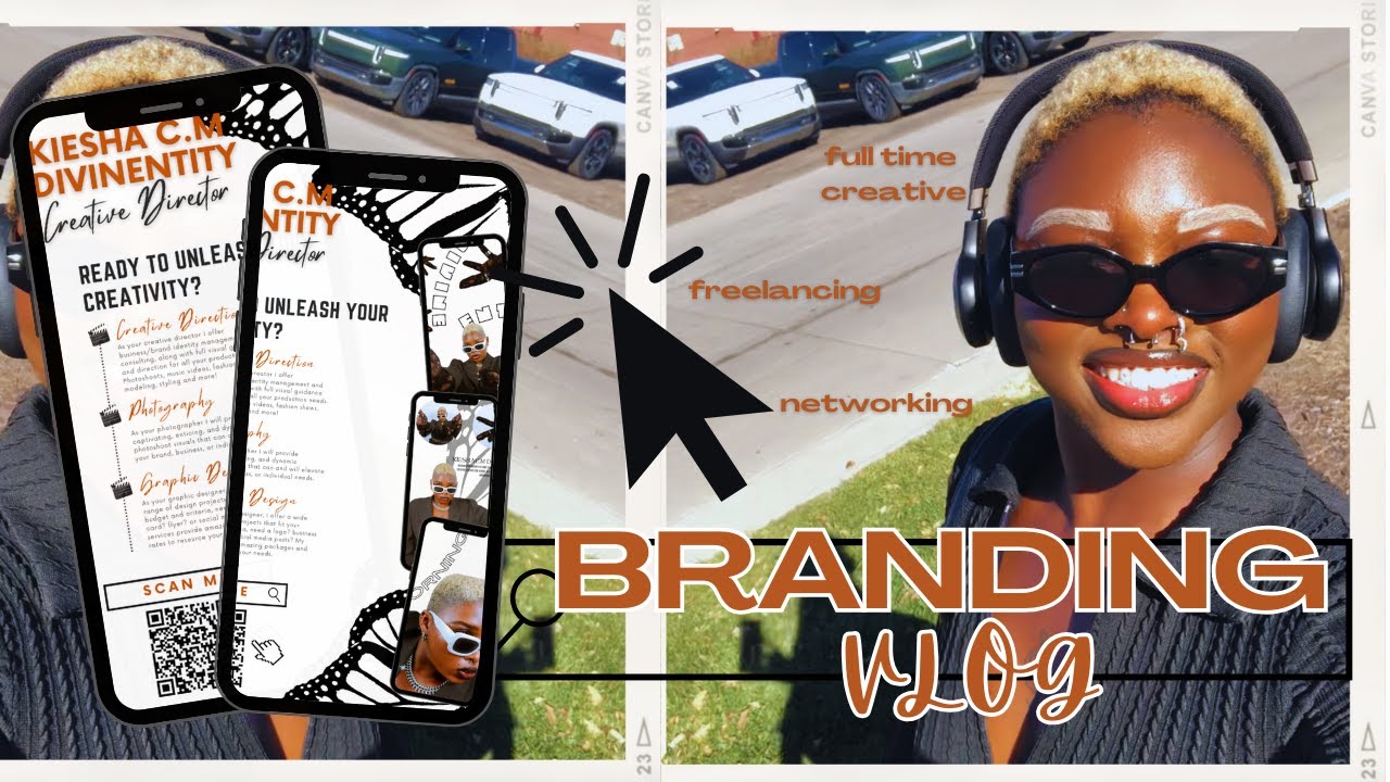 ENTREPRENUER VLOG: Day In The Life Of A Creative Director [Branding + Networking Event}