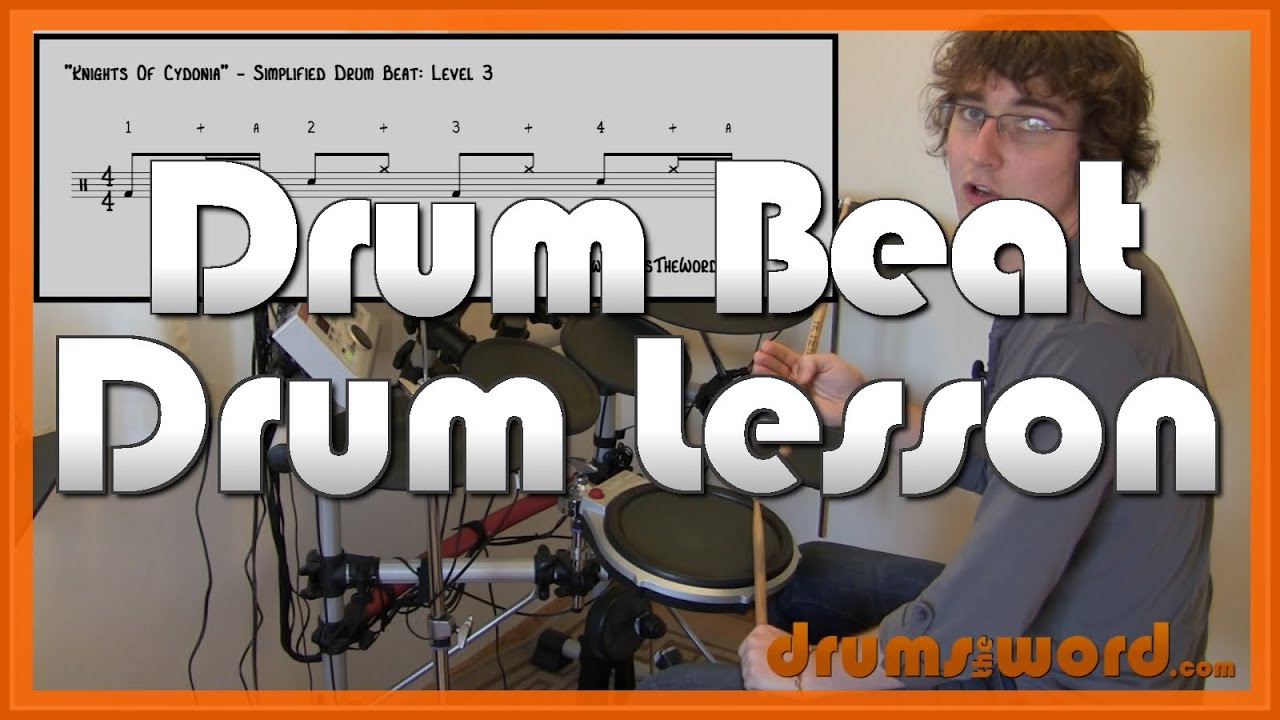 ★ Knights Of Cydonia (Muse) ★ Drum Lesson | How To Play Drum Beat (Dominic Howard)