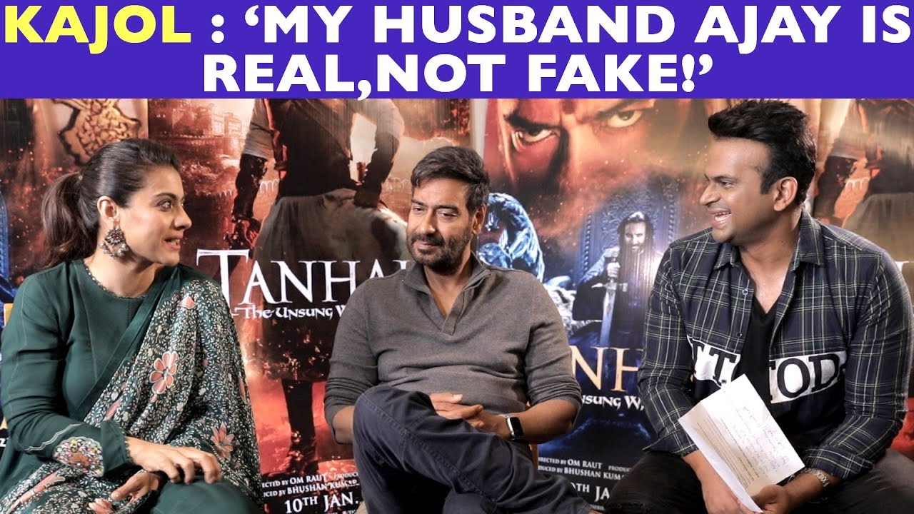 Kajol : ‘My husband Ajay is Not FAKE!’