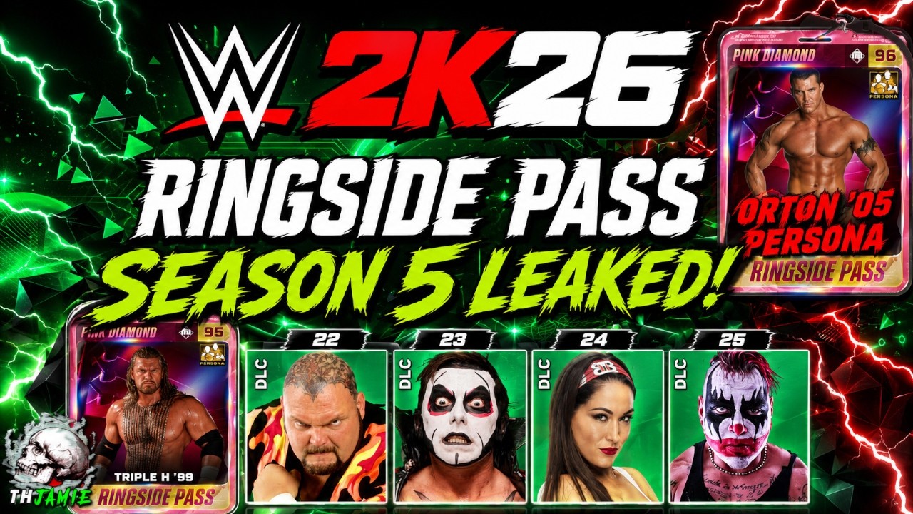 УТЕЧКА 5-ГО СЕЗОНА RINGSIDE! WWE 2K26